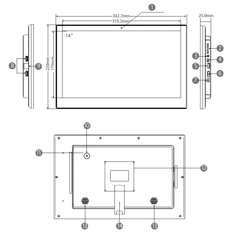 Shenzhen -Electron -Technology -RK3288 -Interactive- Digital -Signage -Display- 2