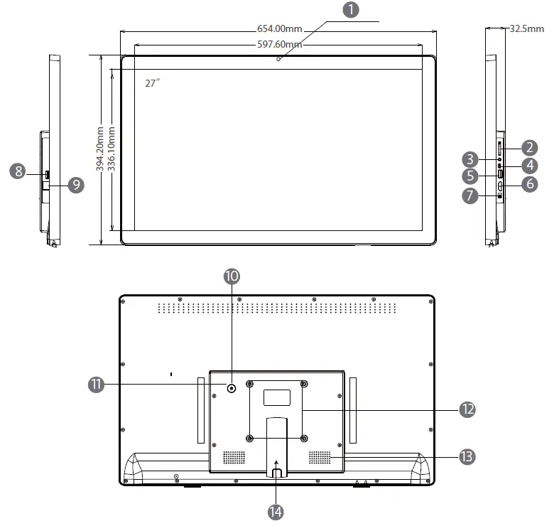 Shenzhen -Electron -Technology -RK3288 -Interactive- Digital -Signage -Display- 8