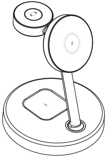 Dongguan GY Z16 3 in 1 Magnetic Wireless Charger