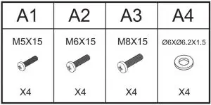 NMPRO-CMB2 Parts Lists