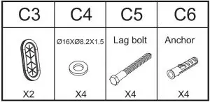 NMPRO-CMB2 Parts Lists