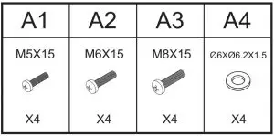 NMPRO-CMB4 Parts Lists