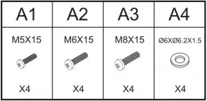 NMPRO-CMB1 Parts Lists