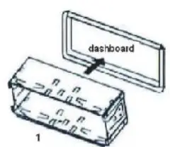 F U CD-3591BT Digital Car Audio System with Bluetooth 2