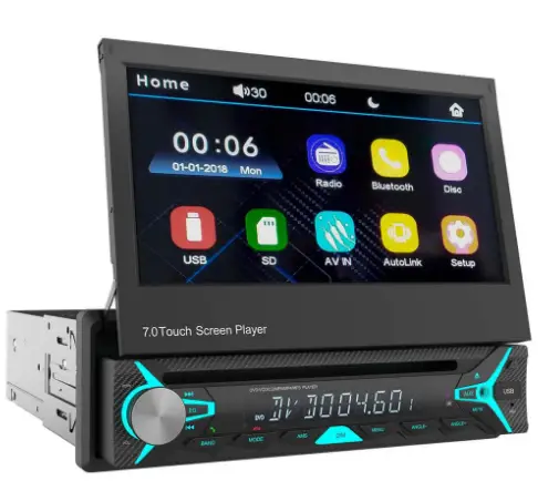 F U CD-3591BT Digital Car Audio System with Bluetooth