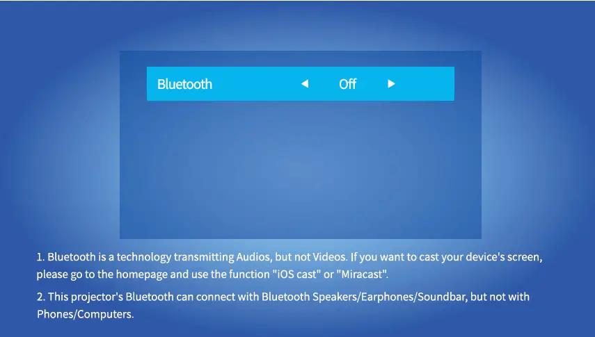 BLUETOOTH CONNECTION STEP 02