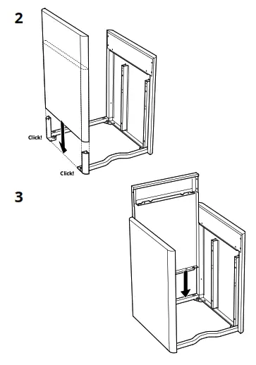 IKEA 103.609.83 Idasen Drawer Unit on Casters Dark Gray-15