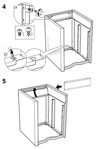IKEA 103.609.83 Idasen Drawer Unit on Casters Dark Gray-16