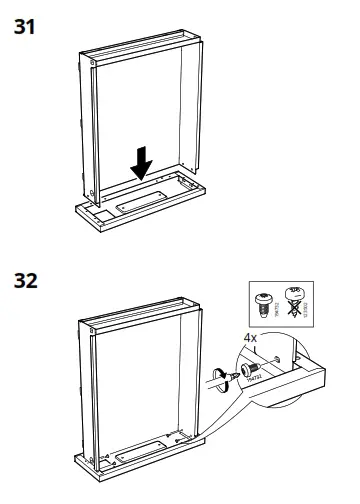 IKEA 103.609.83 Idasen Drawer Unit on Casters Dark Gray-35