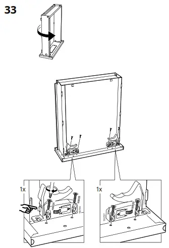 IKEA 103.609.83 Idasen Drawer Unit on Casters Dark Gray-36