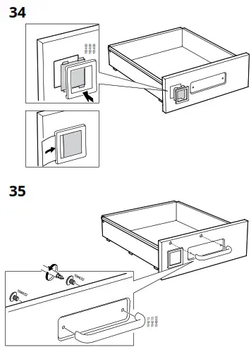 IKEA 103.609.83 Idasen Drawer Unit on Casters Dark Gray-37