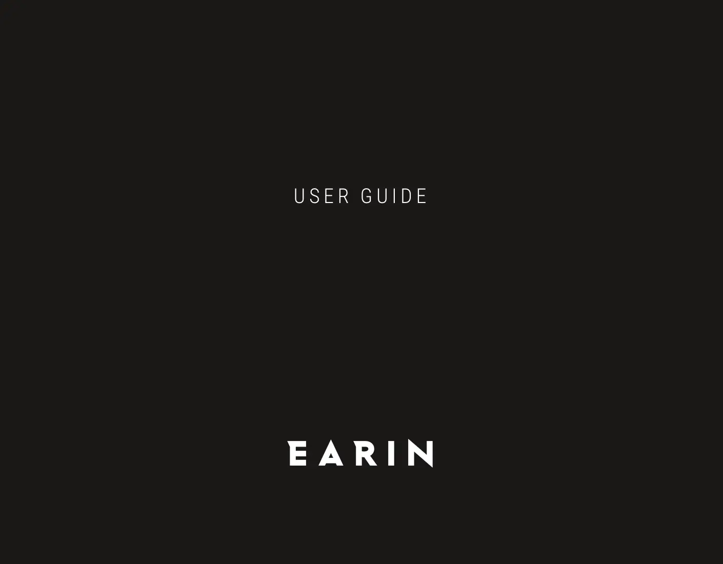 EARIN A-3 True Lightweight Wireless Earbuds User Guide