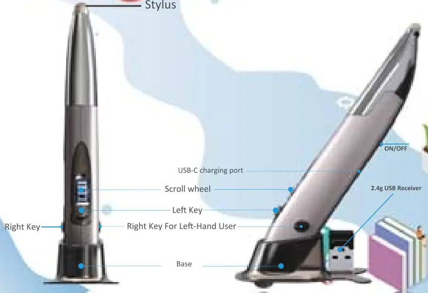 Shenzhen-Promi-Technology-PR-A18-Double-Color-croll-Wheel-Both-Hand-Mouse-Pen-1