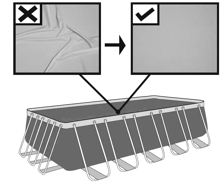 Bestway 5611Z Power Steel Above Ground Swimming Pool FIG 1