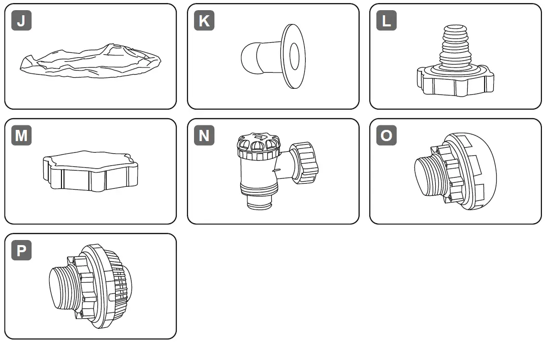 Bestway 5611Z Power Steel Above Ground Swimming Pool FIG 4