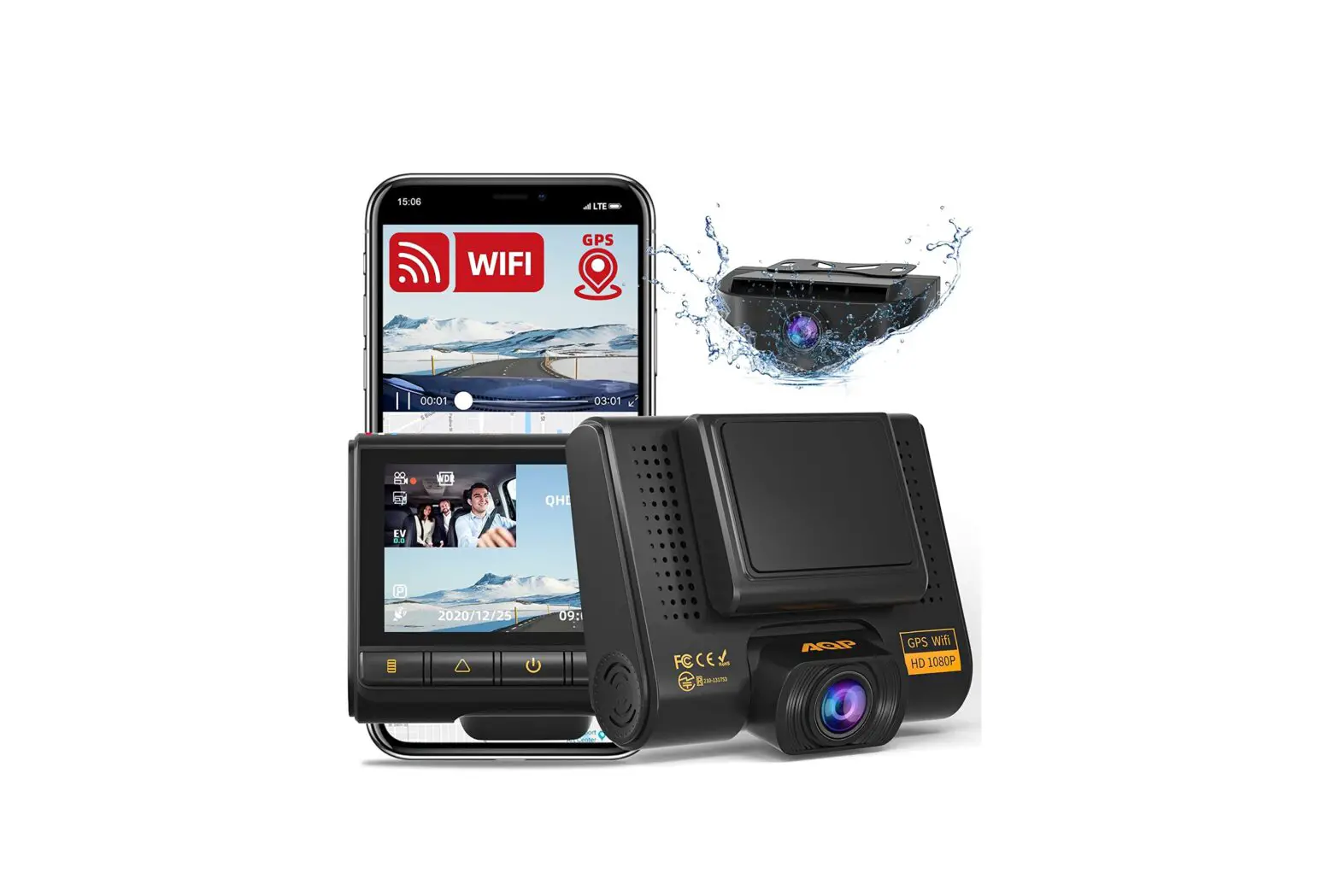 Aqp Dashcam M3 Full Hd 1080p Car Camera Owner's Manual