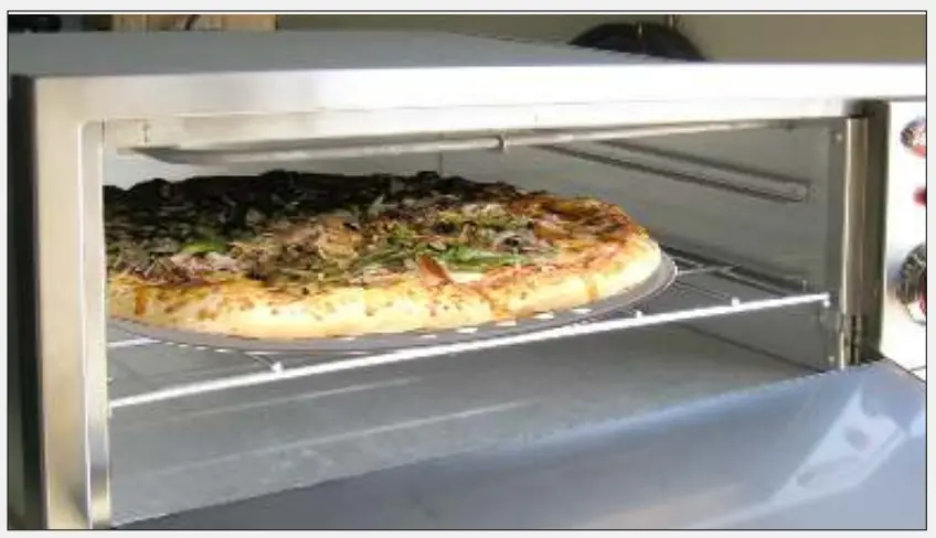 Cal Flame BBQ10967E 2 In1 Warmer and Pizza Oven - Pizza 1