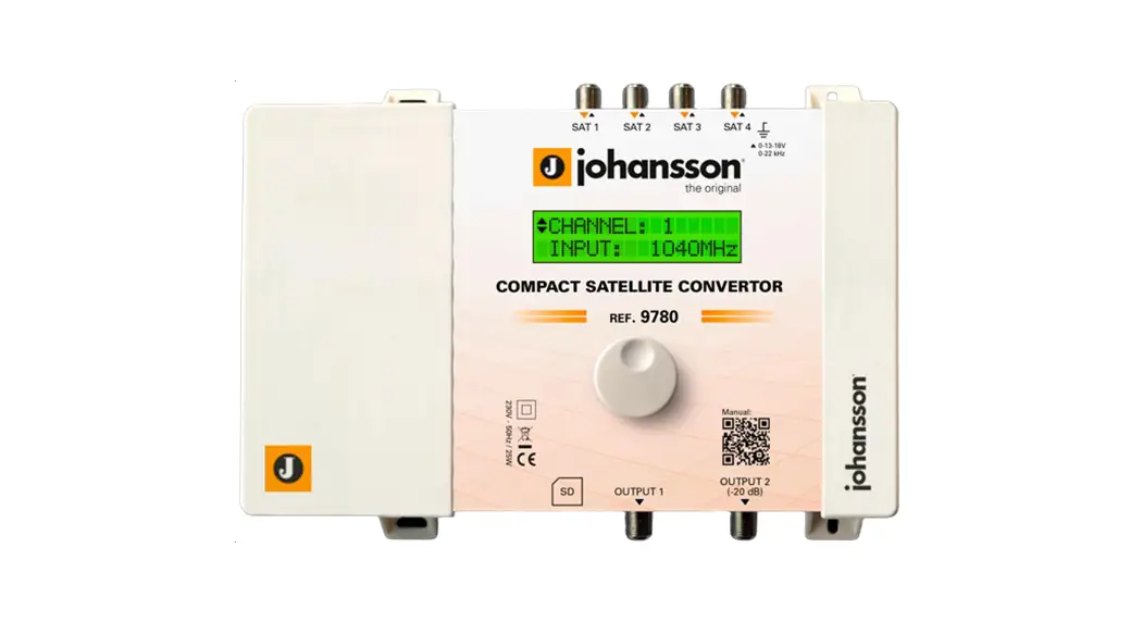 Johansson 9780 Compact Satellite Convertor User Manual