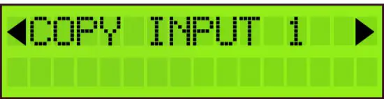 JOHANSSON 9780 Compact Satellite Convertor - INPUT SETTINGS AUTOSCAN STARTING WITH 1