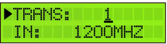 JOHANSSON 9780 Compact Satellite Convertor - INPUT SETTINGS AUTOSCAN STARTING WITH 10
