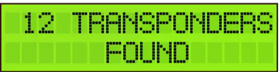 JOHANSSON 9780 Compact Satellite Convertor - INPUT SETTINGS AUTOSCAN STARTING WITH 4