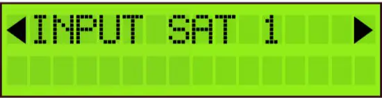 JOHANSSON 9780 Compact Satellite Convertor - INPUT SETTINGS AUTOSCAN STARTING WITH 5