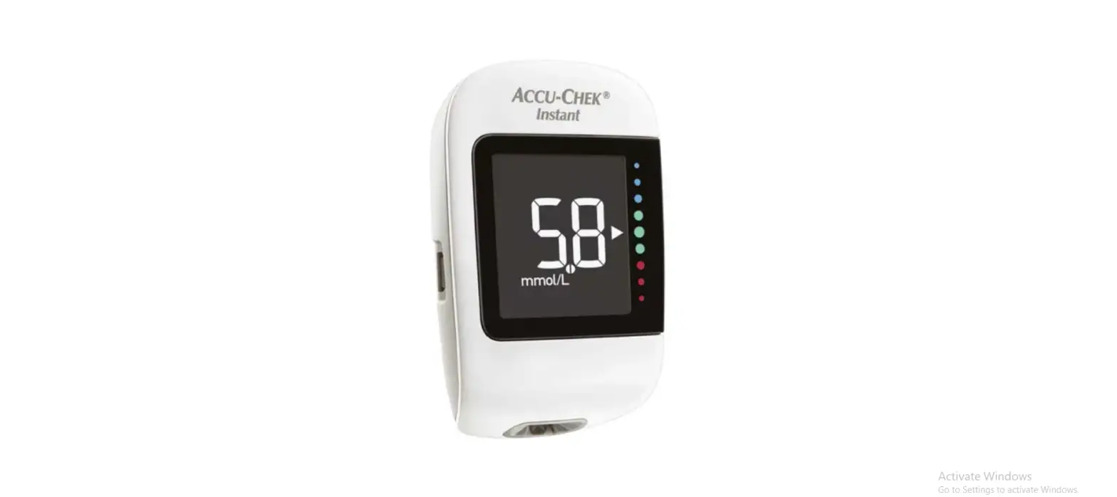 Accu-chek Instant Performing A Blood Glucose Test With Blood From Your Fingertip User Guide