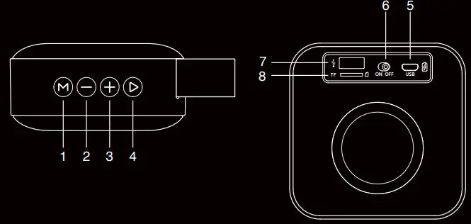 SHARPER-IMAGE-1014046-Bluetooth-Speaker-fig-1