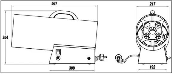 EUROM-HKG-30-BE-Mobile-Gas-Heater-FIG-2