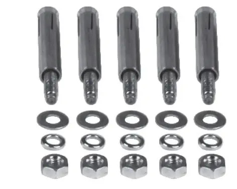 TRENDnet TV-HW400 Wall Mount Bracket - Secure the mounting base by using nuts and washers