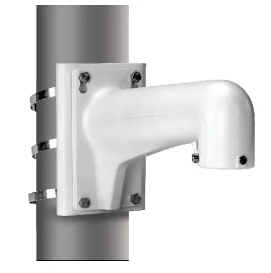 TRENDnet TV-HW400 Wall Mount Bracket - Secure the three pole mounting hoops to the pole