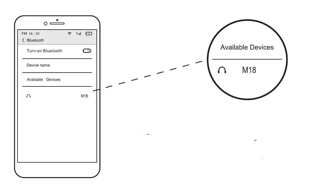 Uooser Acoustic MA18 Bluetooth Earphone fig 5