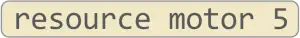 resource motor 5