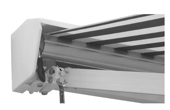 HORNBACH 10464602 Semi-Cassette Awning Motorised FIG 12