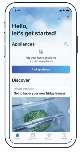 BOSCH Home Connect App - fig 1