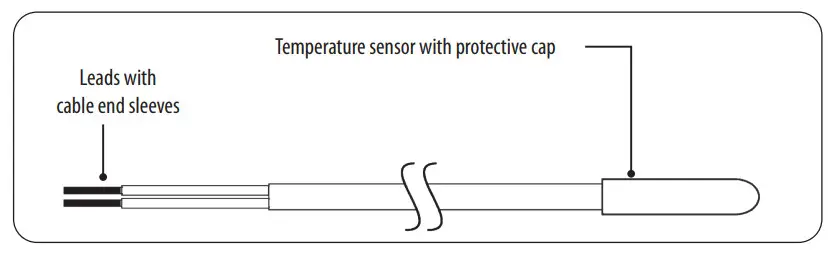 RADEMACHER 7000 01 03 Remote Sensor 9485 F for DuoFern Room Thermostat 9485 - Figure 2