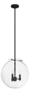 Hunter 19658 Natural Iron Sacha 3 Light 16 Inch Wide 2