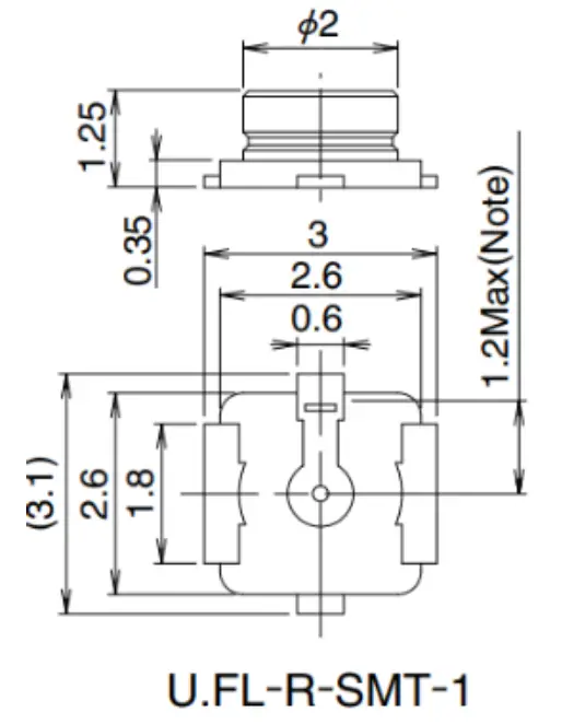 muRata LB2BC WLAN Bluetooth Module - fig8