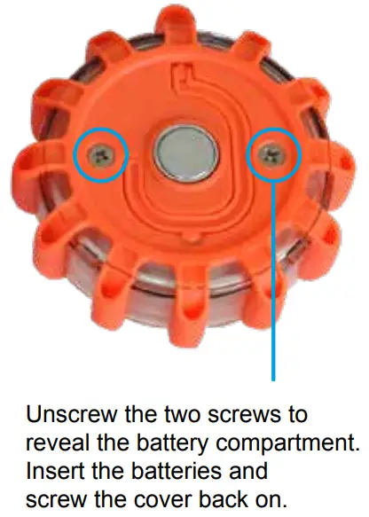 Replacing the batteries