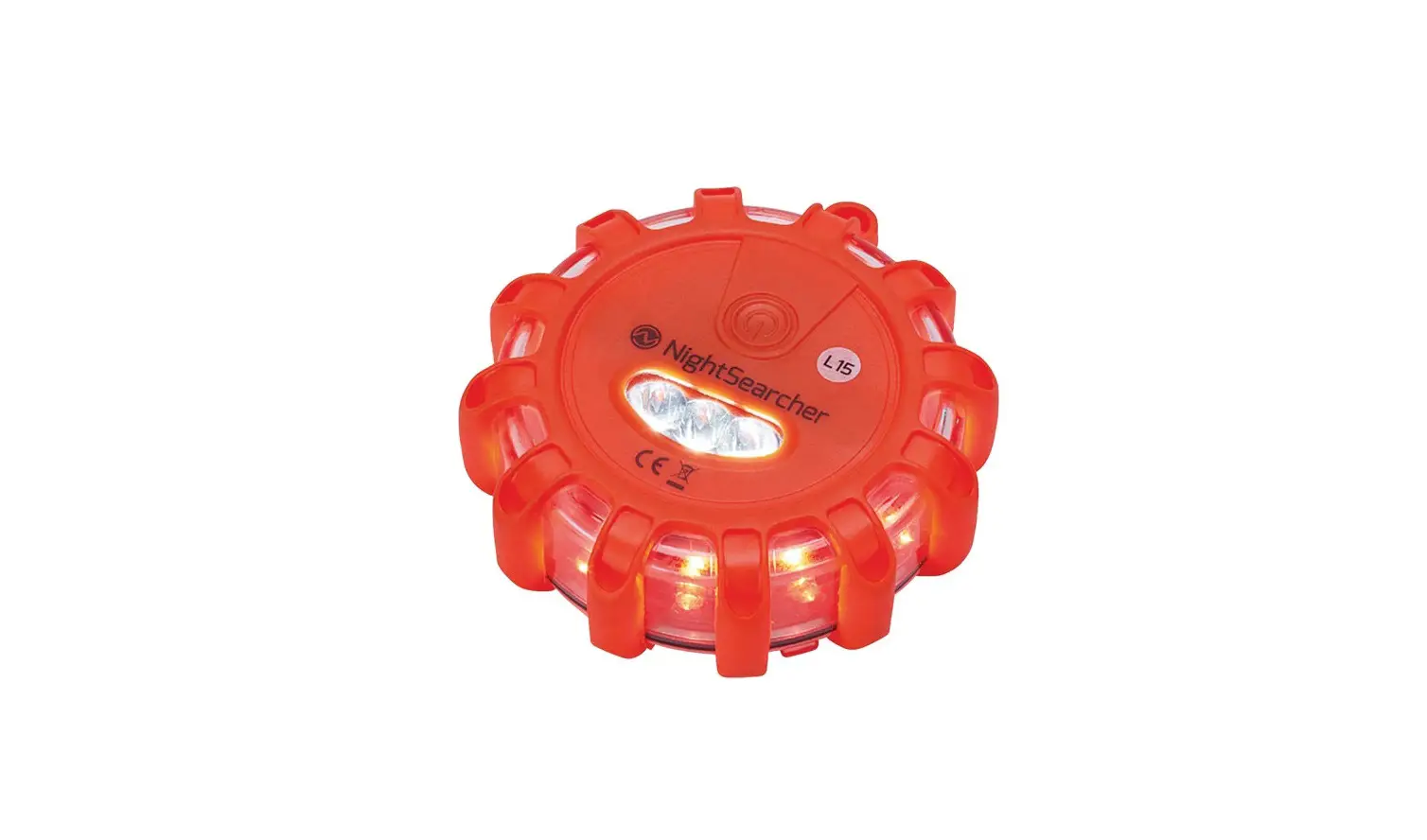 Nightsearcher Nspulsaraaa Single Pulsar Aaa Red Multiple Effect Beacon User Manual