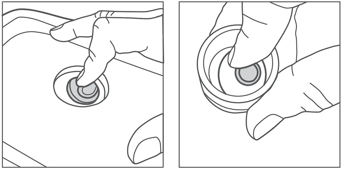 908656 Fresh and Save Vacuum Starter Set Operating illustration