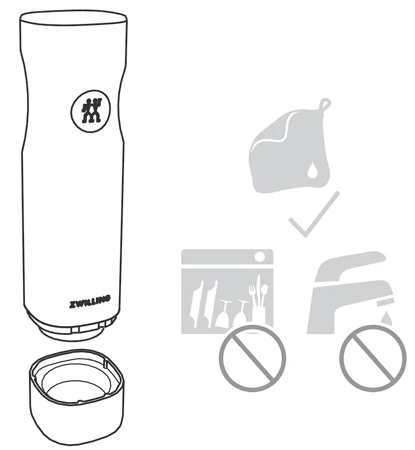908656 Fresh and Save Vacuum Starter Set Operating illustration