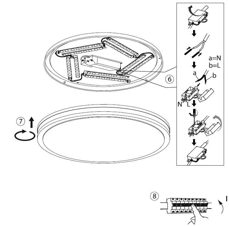 Paul Neuhaus 8245-17 Q-Benno LED Ceiling Light 02