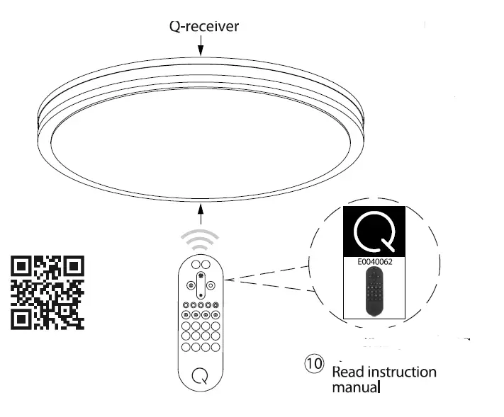 Paul Neuhaus 8245-17 Q-Benno LED Ceiling Light 04