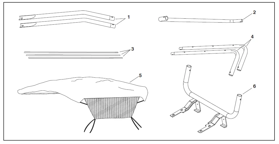 Agri-Fab 45-03732 Sun Shade Owner's fig 1