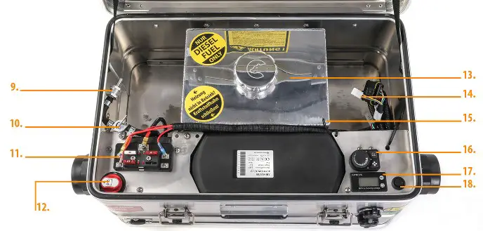 Nakatanenga Portable Diesel Heater without Battery - overview 2