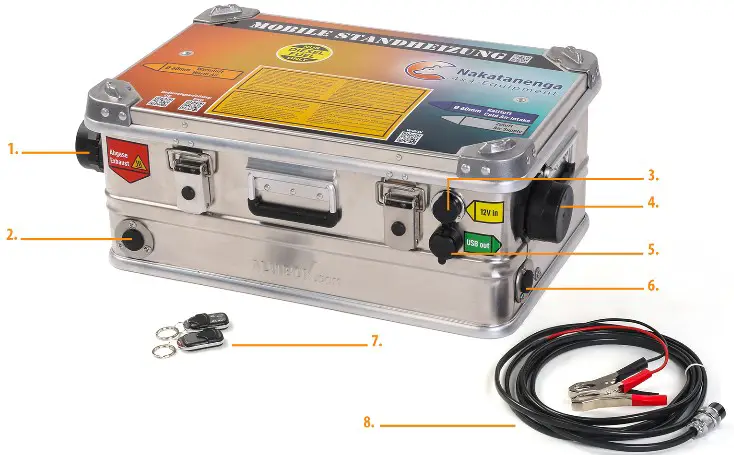 Nakatanenga Portable Diesel Heater without Battery - overview