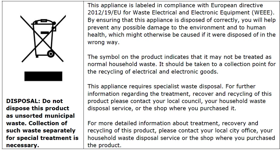 VOGUE 320235 Induction Cooktop 46