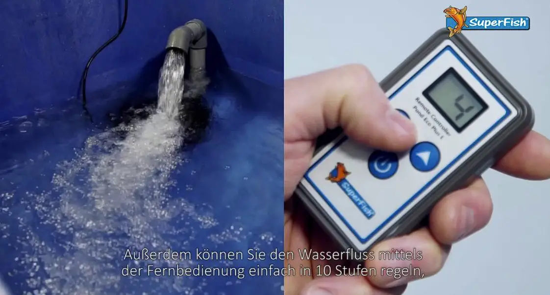 Superfish Rc 20000 Pond Eco Plus Pump Remote Controller User Manual