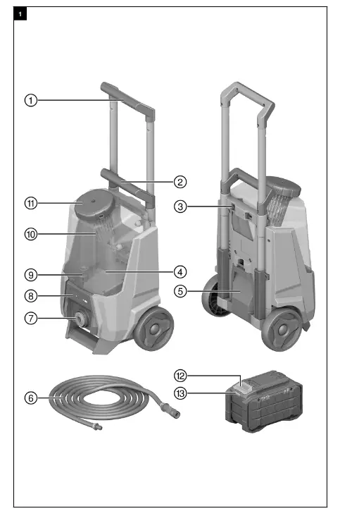 HILTI DWP 15 22 Water Tank